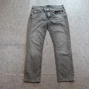 Modern American Jeans Mens 34 Washed‎ Black Fig Skinny Montana